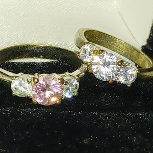 Vintage Gold Tone Rings